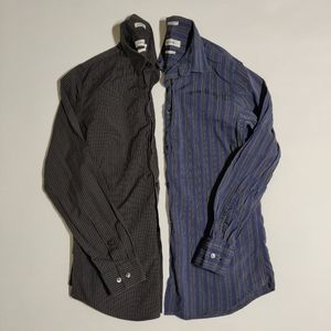 Calvin Klein Button Down Shirts (2), Men Small